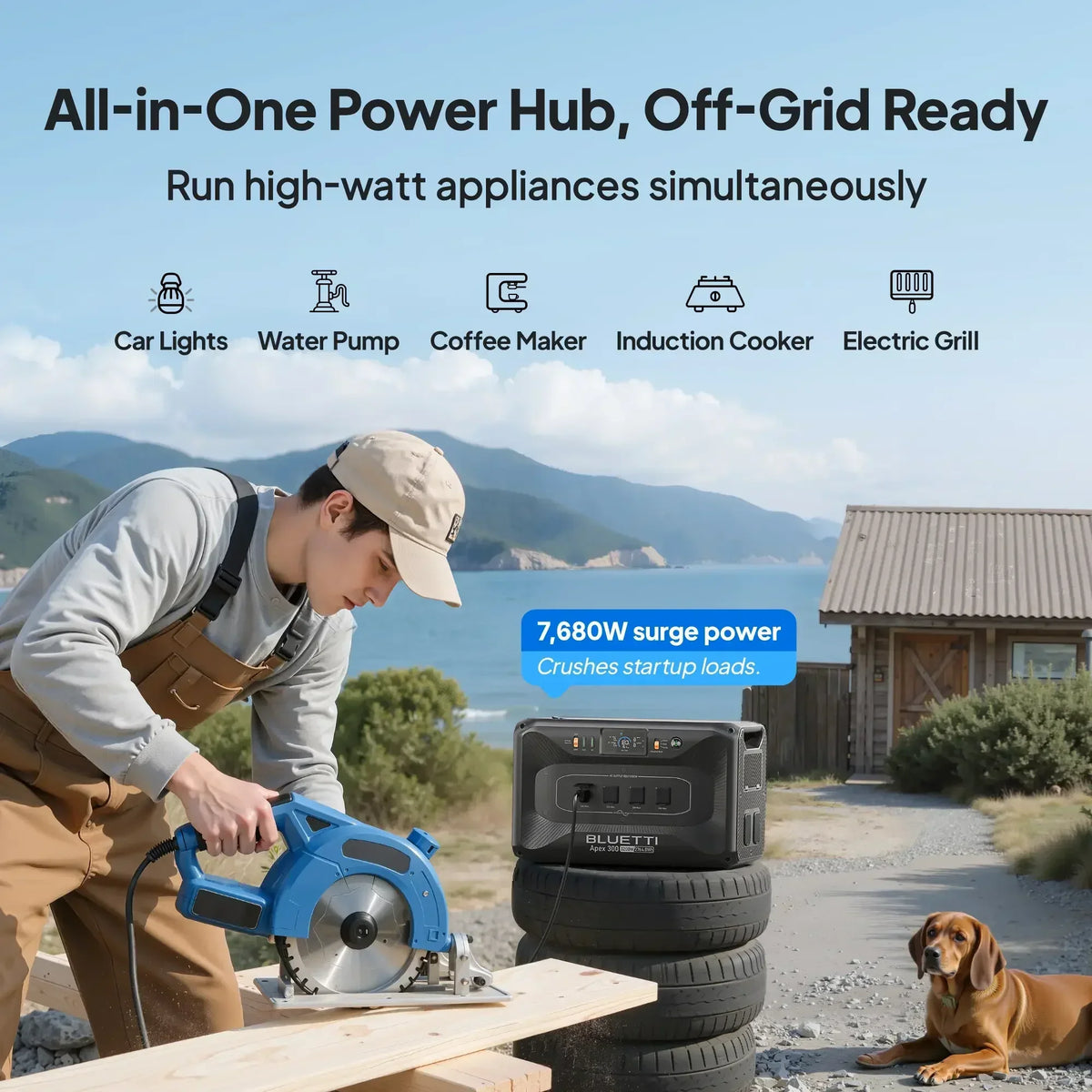 Bluetti Apex 300 Versatile Power Station, photo 3 of 11