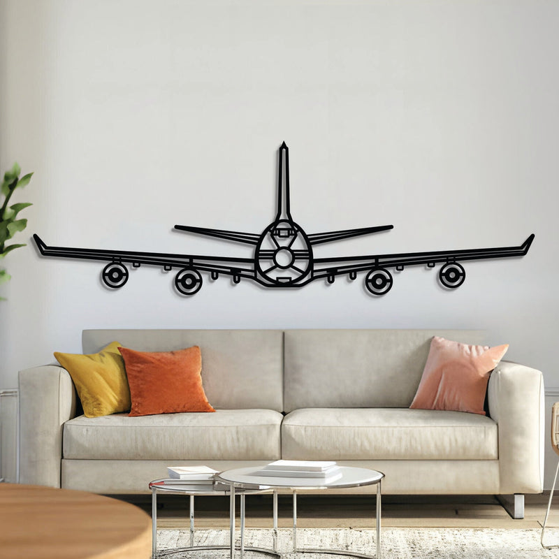 747 Front Metal Aircraft Wall Art - NCP0508