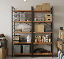 Industrial Bookshelf – /4/5/6/Triple-Tier Metal Storage Shelf by 2Dropme