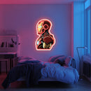 UV Printed Iron-Man Neon Wall Art- LV0076