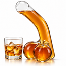 Funny Penis Whiskey Decanter - Unique & Funny Glass Container