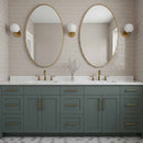 Oval Mirror - Brass Oval Wall Mirror