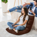 Adjustable 14-position Cushioned Floor Chair by LJGDeals