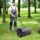 Lawn Roller with U-Shaped Handle for Garden Backyard by LJGDeals