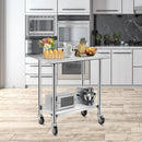Stainless Steel Commercial Kitchen Prep and Work Table by LJGDeals