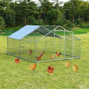 Large Walk in Shade Cage Chicken Coop with Roof Cover by LJGDeals
