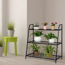 3-Tier Metal Plant Stand Shelf Display Rack for Plants Shoes Flower Pot by DirectDeals