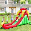 Inflatable Water Slide Bounce House with Climbing Wall and Jumper without Blower by LJGDeals