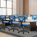 Ergonomic Armless Office Desk Chair Mesh Swivel Rolling Chair with Wheels by 2Dropme