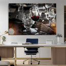 Red Wine and Glass Canvas Print by MyGreatCanvas | Canvas Wall Art Prints | Photo Prints & Wall Decor