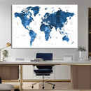 World Map Canvas Print – Framed Detailed Map of the World by MyGreatCanvas | Canvas Wall Art Prints | Photo Prints & Wall Decor