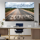 Recovery Road Wall Art Canvas Print