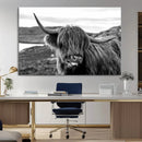 Longhorn Steer Canvas Print Wall Art, Highland Cow Canvas by MyGreatCanvas | Canvas Wall Art Prints | Photo Prints & Wall Decor