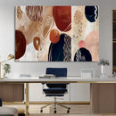 Boho Wall Art Canvas Print Set Mid-Century Prints Bohemian by MyGreatCanvas | Canvas Wall Art Prints | Photo Prints & Wall Decor