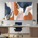 Boho Wall Art Canvas Print Set Mid-Century Prints Bohemian