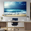 Majestic Ocean Wave Wall Art Canvas | 3 Panel Large Seascape