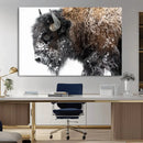 American Bison Wall Art Print – Majestic Buffalo Canvas