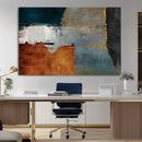 Modern Abstract Canvas Art Canvas Print - Framed and Ready