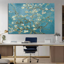 Vincent Van Gogh's Almond Blossom Abstract Wall Art Canvas,