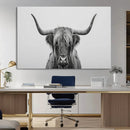 Farmhouse Longhorn Wall Art Canvas Print, Longhorn Texas by MyGreatCanvas | Canvas Wall Art Prints | Photo Prints & Wall Decor