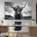 Scottish Cow Wall Art Canvas Print | Longhorn Wall Art | by MyGreatCanvas | Canvas Wall Art Prints | Photo Prints & Wall Decor