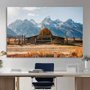 Vintage Old Barn Field Wall Art Canvas Print for Farmhouse by MyGreatCanvas | Canvas Wall Art Prints | Photo Prints & Wall Decor