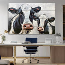 Vintage Baby and Mom Cattle Wall Art Canvas Print by MyGreatCanvas | Canvas Wall Art Prints | Photo Prints & Wall Decor