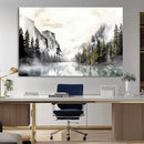 Yosemite Valley Wall Art Canvas Print – Framed and Ready to