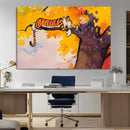 Calvin and Hobbes Tree Scene Canvas Print | 3 Panel Large by MyGreatCanvas | Canvas Wall Art Prints | Photo Prints & Wall Decor