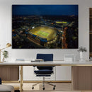 Michigan Stadium Night Game Wall Art – Sports Arena Aerial by MyGreatCanvas | Canvas Wall Art Prints | Photo Prints & Wall Decor