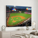 Angel Stadium Aerial Canvas Print – Los Angeles Angels