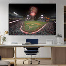 Fireworks at Angel Stadium – Los Angeles Angels Canvas