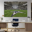 Dallas Cowboys Football Team Print - Arlington AT&T Stadium by MyGreatCanvas | Canvas Wall Art Prints | Photo Prints & Wall Decor