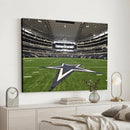 Dallas Cowboys Football Team Print - Arlington AT&T Stadium