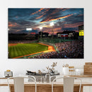 Fenway Park Wall Art Canvas Print | Large Baseball Stadium