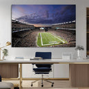New England Patriots Football Team Print - Foxborough by MyGreatCanvas | Canvas Wall Art Prints | Photo Prints & Wall Decor