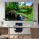 Augusta National Golf Club Wall Art - Panoramic Bridge &