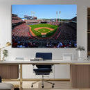 Cincinnati Reds Baseball Canvas Print - American Ball