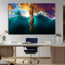 God Hand Wall Art Canvas Print by MyGreatCanvas | Canvas Wall Art Prints | Photo Prints & Wall Decor