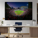 Houston Astros Baseball Print Canvas - Houston Minute Maid