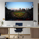 PNC Park Evening Game Triple Canvas Wall Art - Pittsburgh