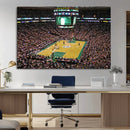 TD Garden Basketball Canvas Wall Art - Boston Celtics Live by MyGreatCanvas | Canvas Wall Art Prints | Photo Prints & Wall Decor