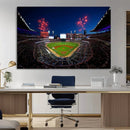 Truist Park Atlanta Braves Baseball Stadium Wall Art Print | by MyGreatCanvas | Canvas Wall Art Prints | Photo Prints & Wall Decor