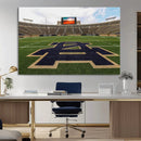Football Stadium Wall Art – Framed Sports Field Canvas by MyGreatCanvas | Canvas Wall Art Prints | Photo Prints & Wall Decor