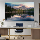 Bear Lake Reflection at Rocky Mountain National Park Wall