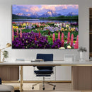 Wildflower Canvas Print – Blooming Floral Meadows with