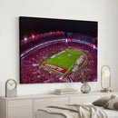 Bryant-Denny Stadium Night Game Triple Canvas Wall Art -