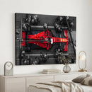 Ferrari Pit Stop Canvas Wall Art – Precision and Speed