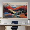 Yayoi Kusama Wall Art – Framed Japanese Abstract Art Print,
