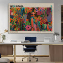 Framed Yayoi Kusama 1986 Wall Art Print – Japanese Wall Art